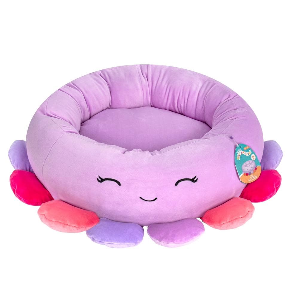 Squishmallow Dog Bed Large Octopus - 1 Count