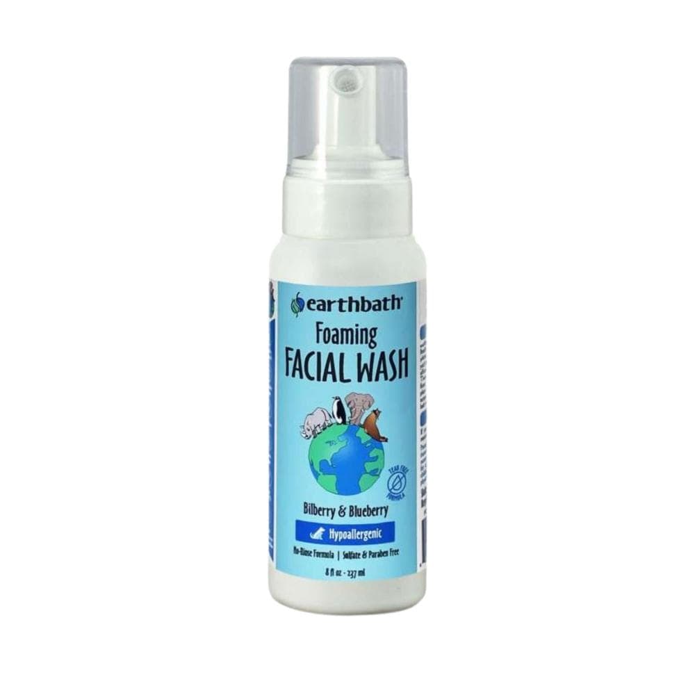 Earthbath Foaming Facial Wash Blueberry - 8oz