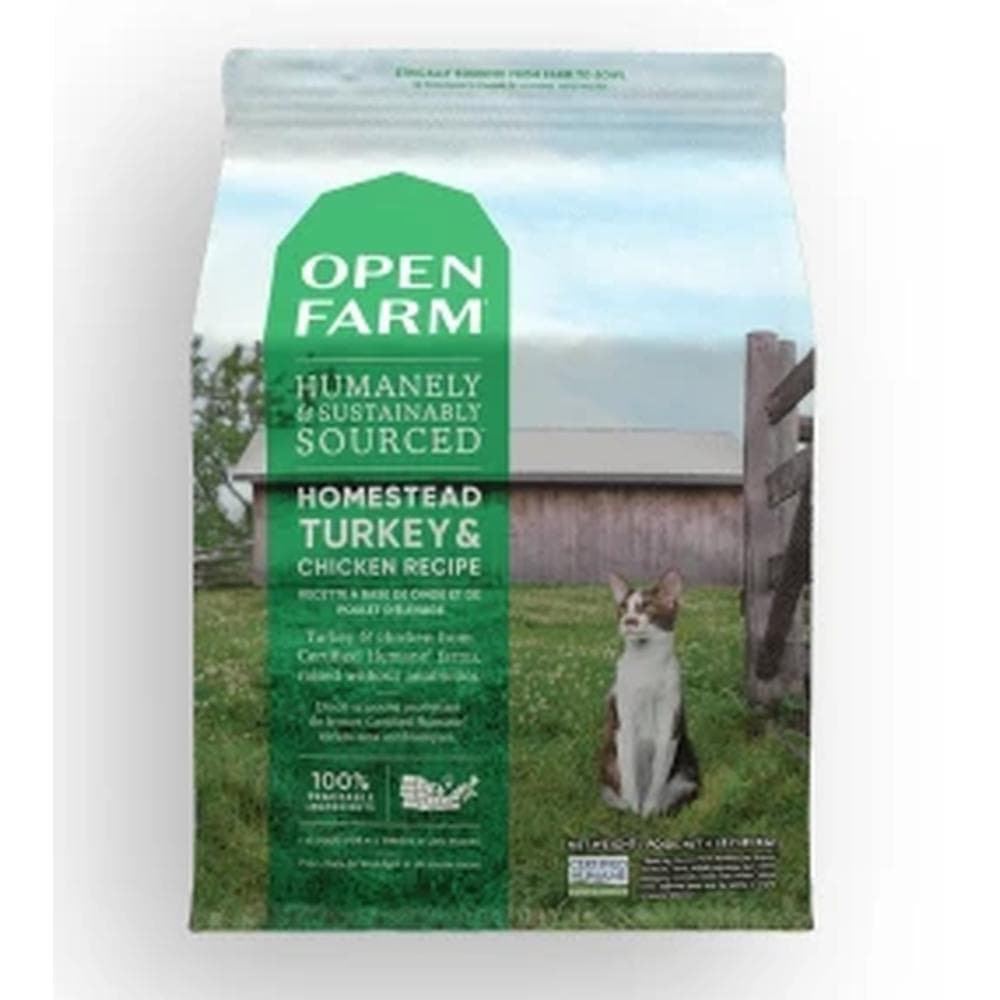 Open Farm Cat Dry GF Turkey & Chicken Honest - 4lb