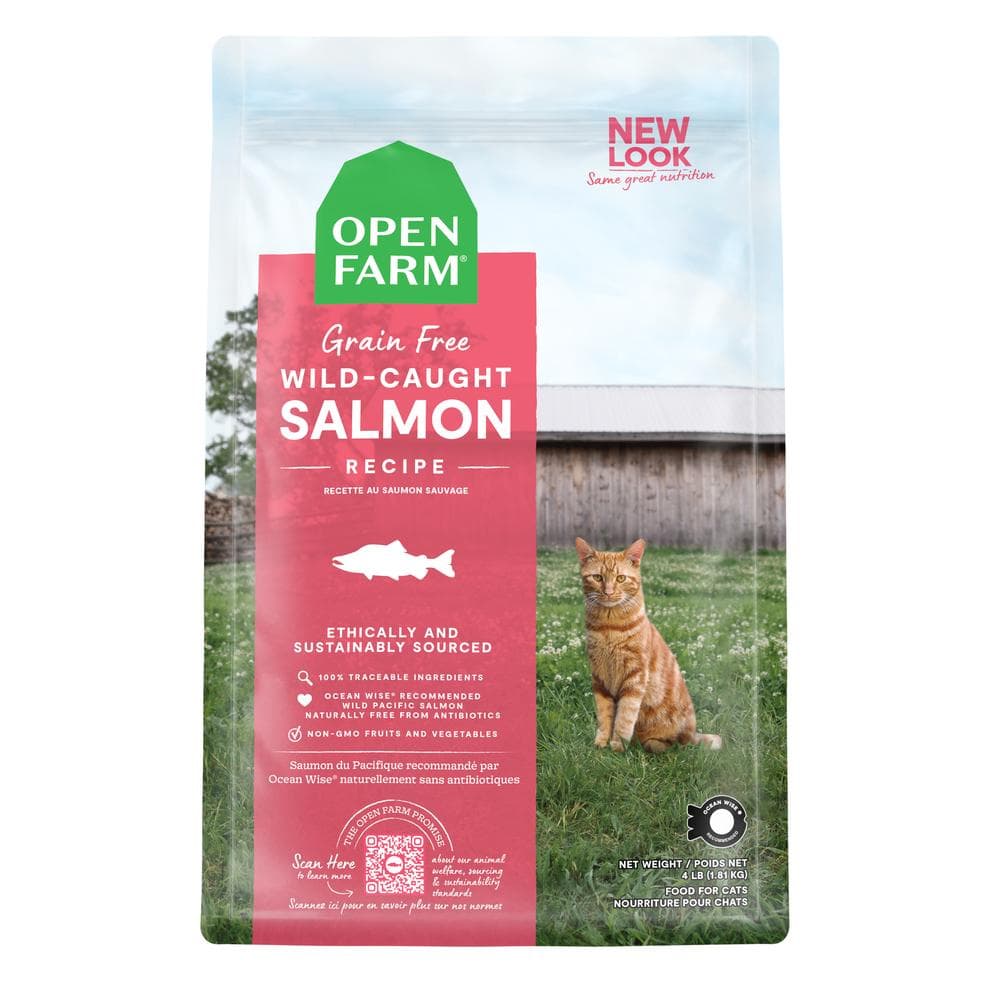 Open Farm Cat Dry Wild-Caught Salmon - 4lb