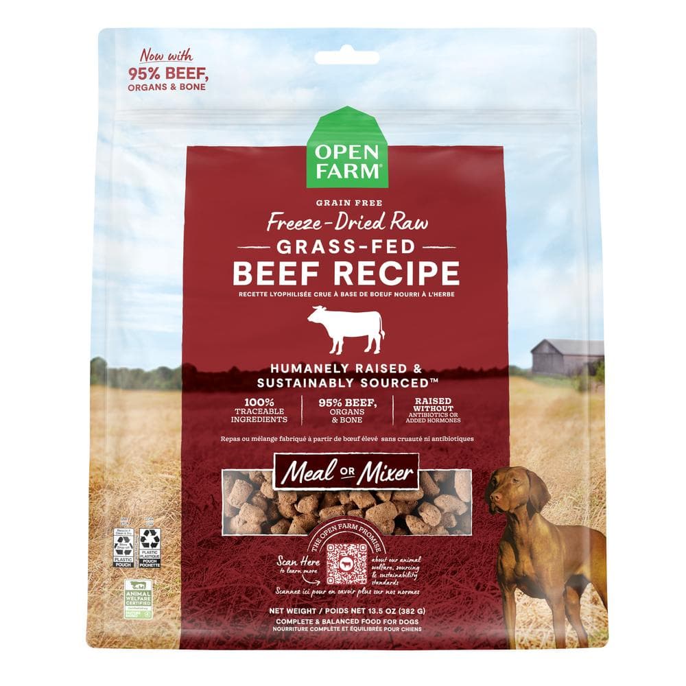 Open Farm FD Grass-Fed Beef - 13.5oz