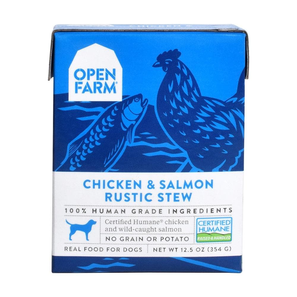 Open Farm Dog Stew Chicken & Salmon Rustic - 12.5oz