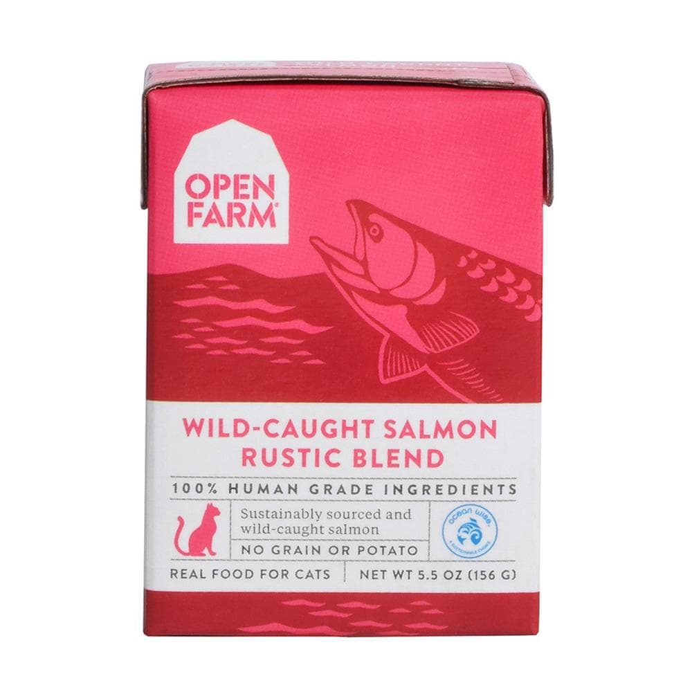 SO Open Farm Cat Stew Wild Caught Salmon Rustic Blend - 5.5oz