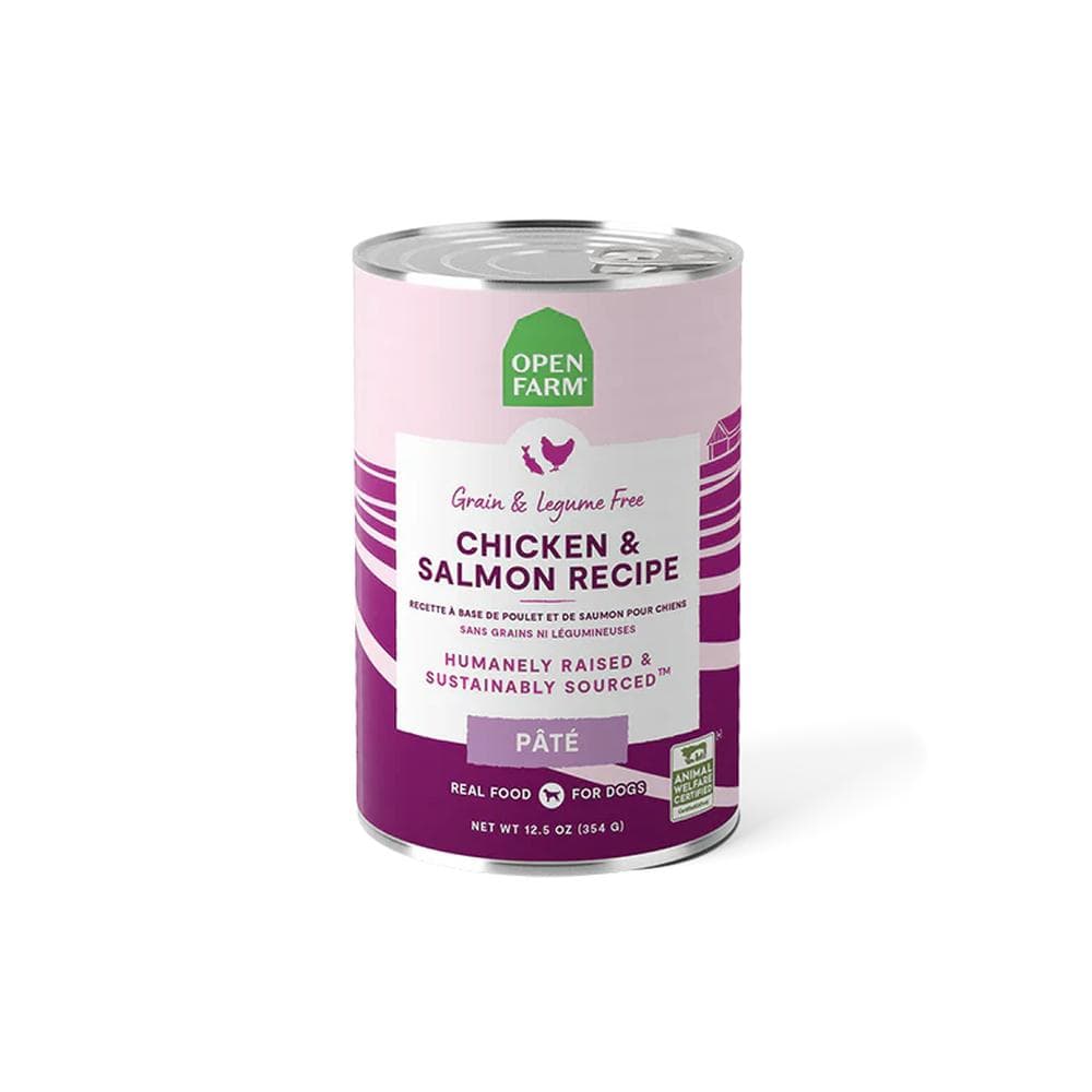 Open Farm Dog Canned Chicken Salmon - 12.5oz