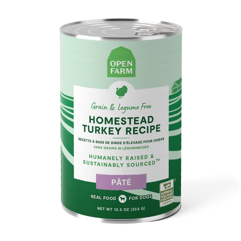 Open Farm Dog Canned Homestead Turkey - 12.5oz