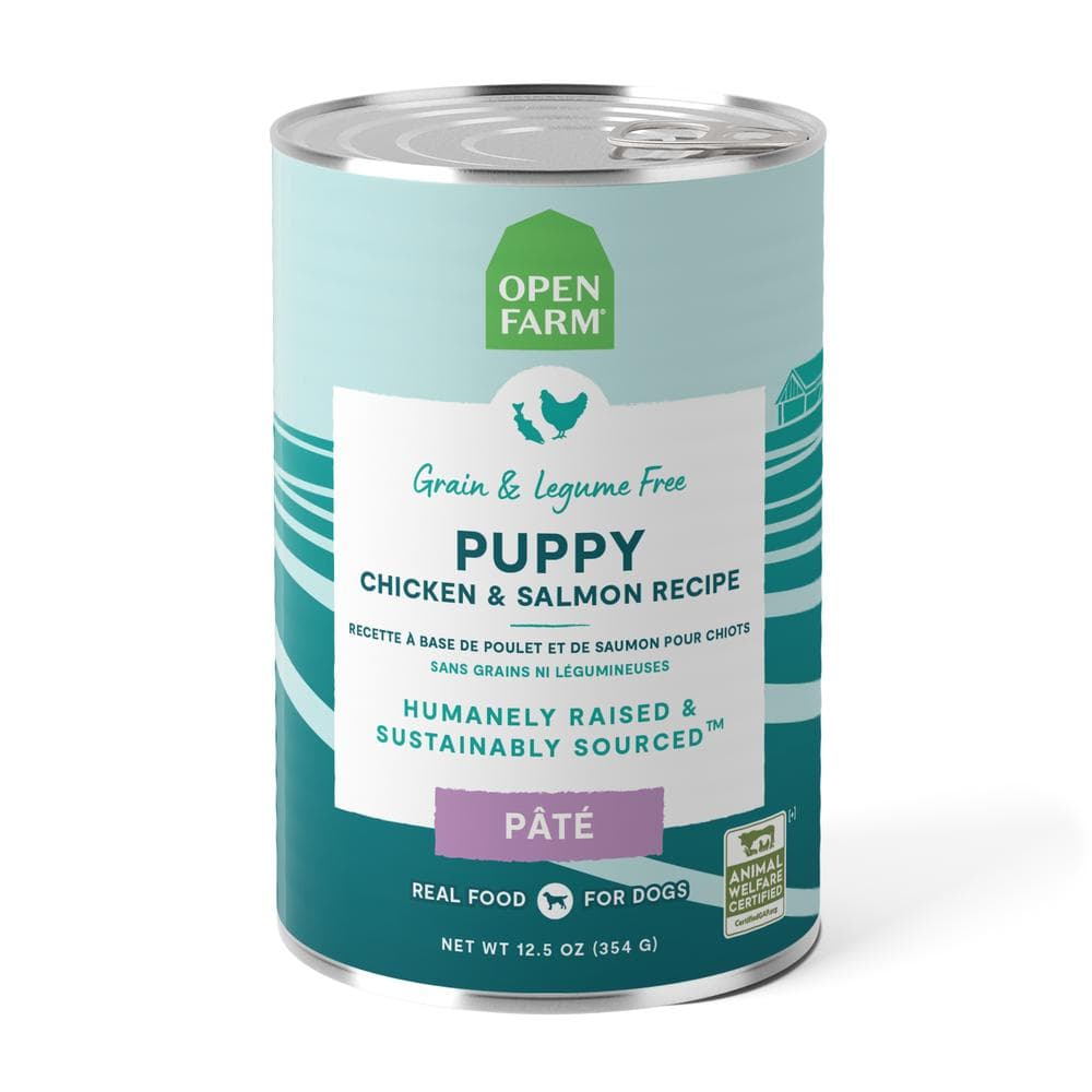 Open Farm Dog Canned Puppy Chicken Salmon - 12.5oz