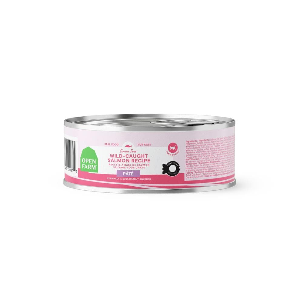 Open Farm Cat Canned Wild Caught Salmon - 5.3oz