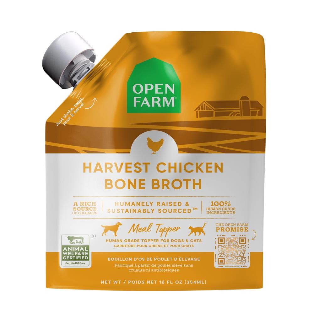 Open Farm Bone Broth Chicken - 32oz
