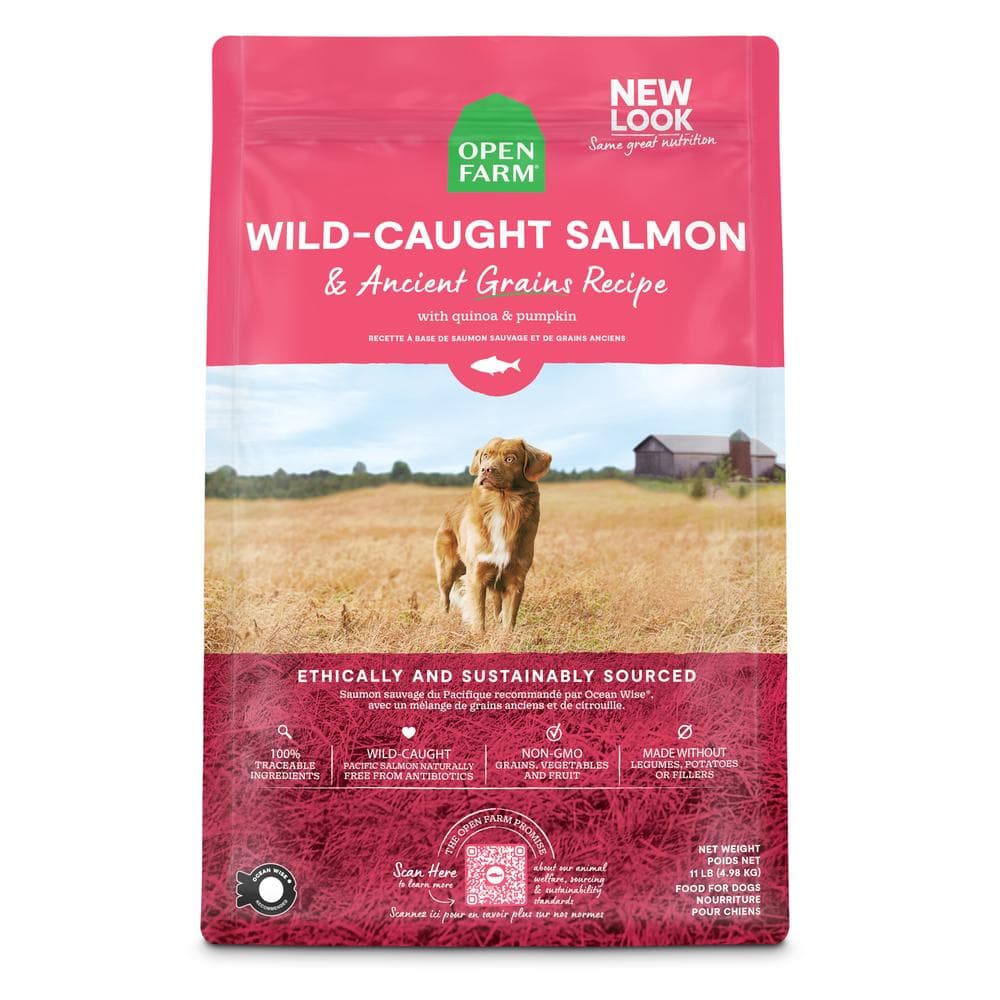 Open Farm Dog Dry Ancient Grain Salmon - 22lb