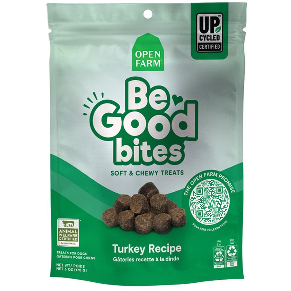 Open Farm TrEarth Animalt Be Good Bites Turkey - 6oz