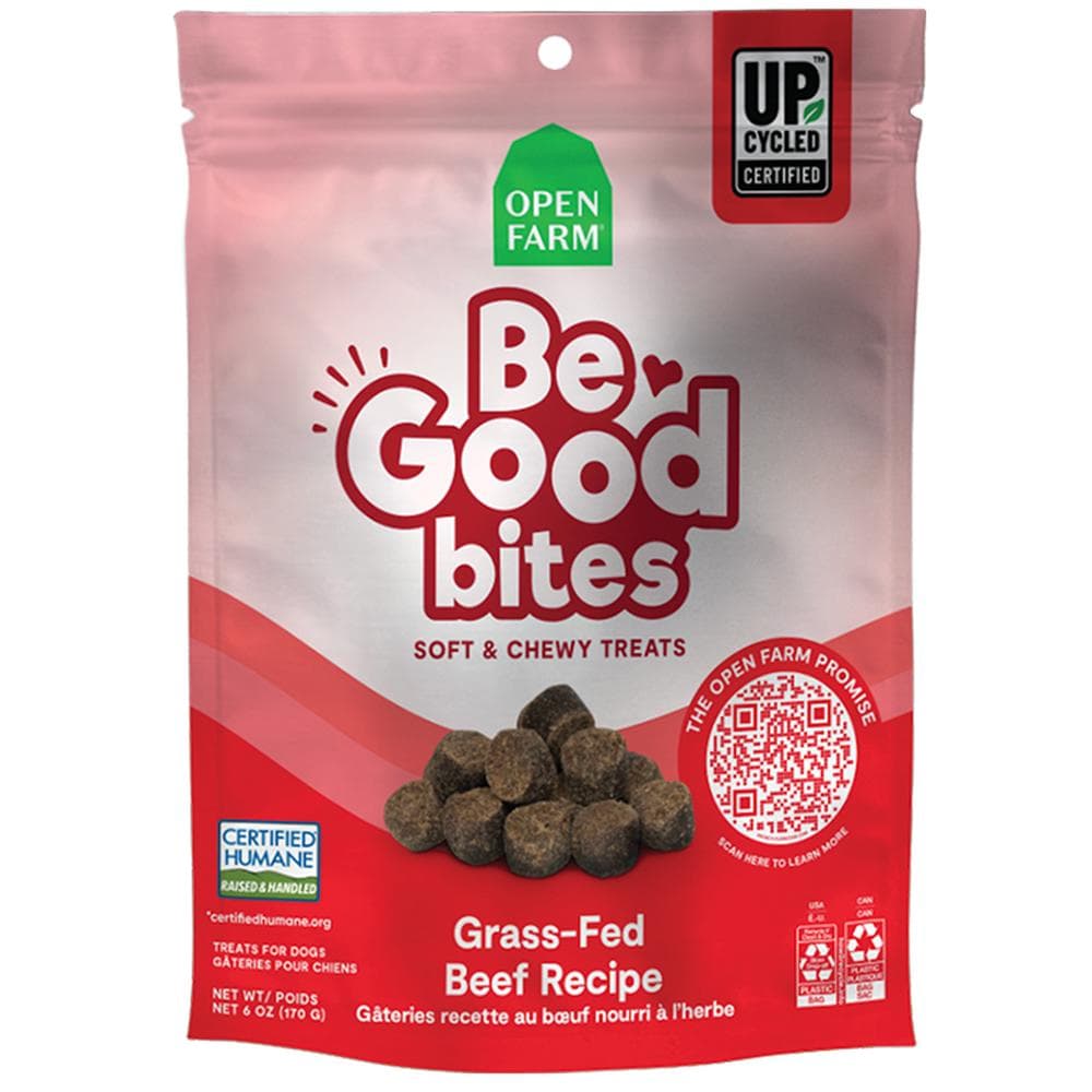 Open Farm Treats Animalt Be Good Bites Beef - 6oz