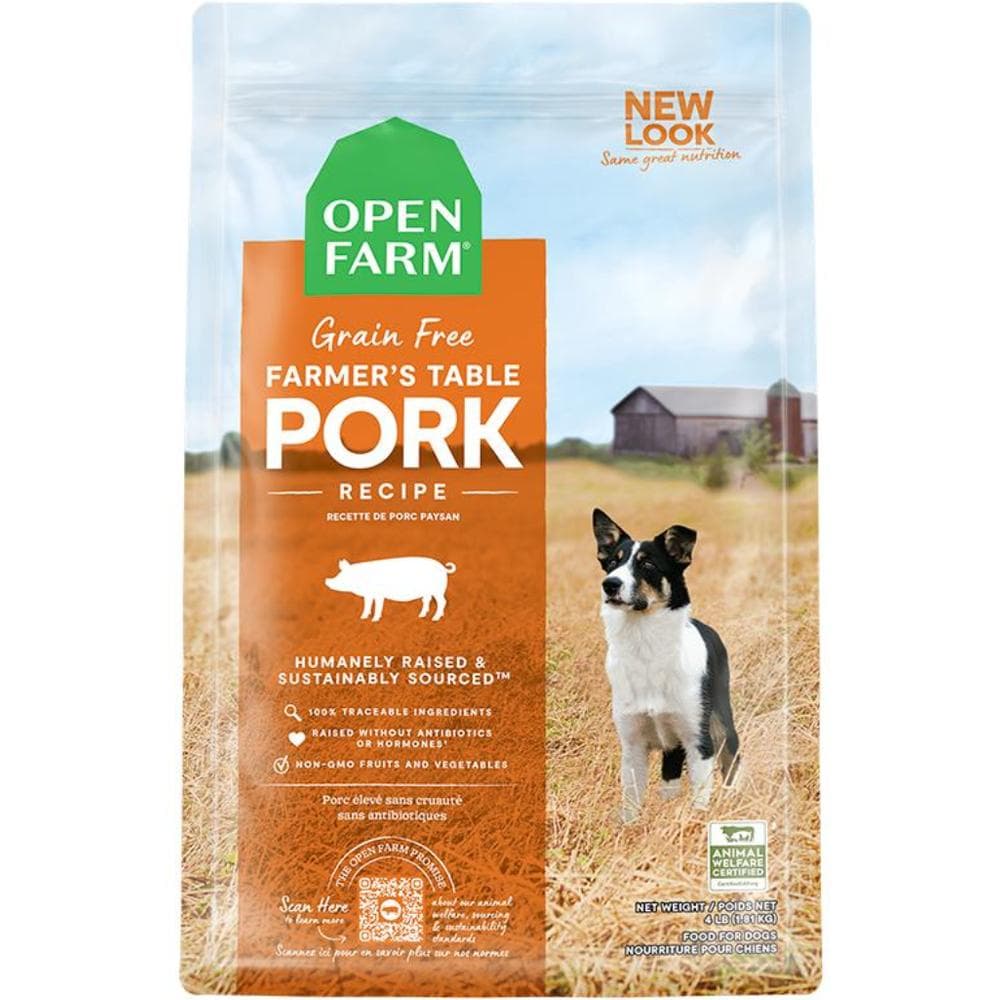 Open Farm Dog Dry GF Farmer's Market Pork & Root Veg - 11lb