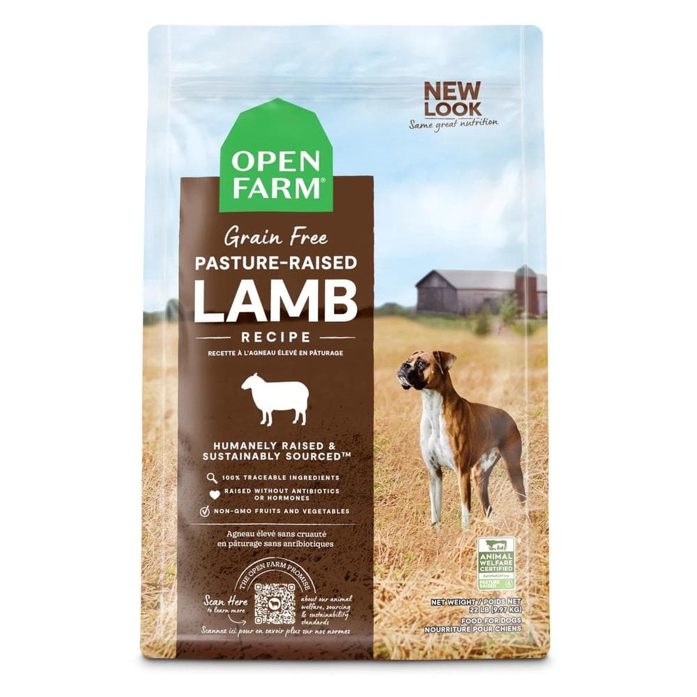 Open Farm Dog Dry GF Pasture-Raised Lamb - 22lb