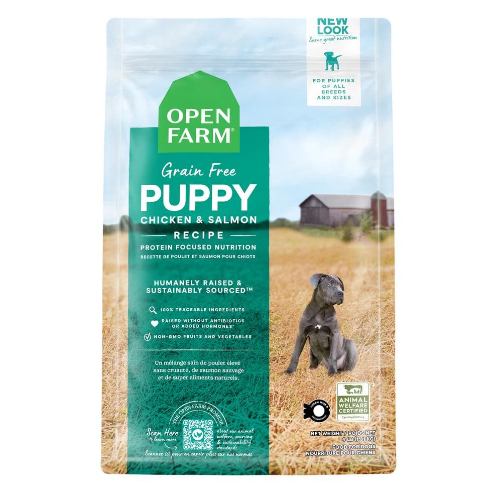 SO Open Farm Dog GF Puppy Chicken & Salmon - 22lb