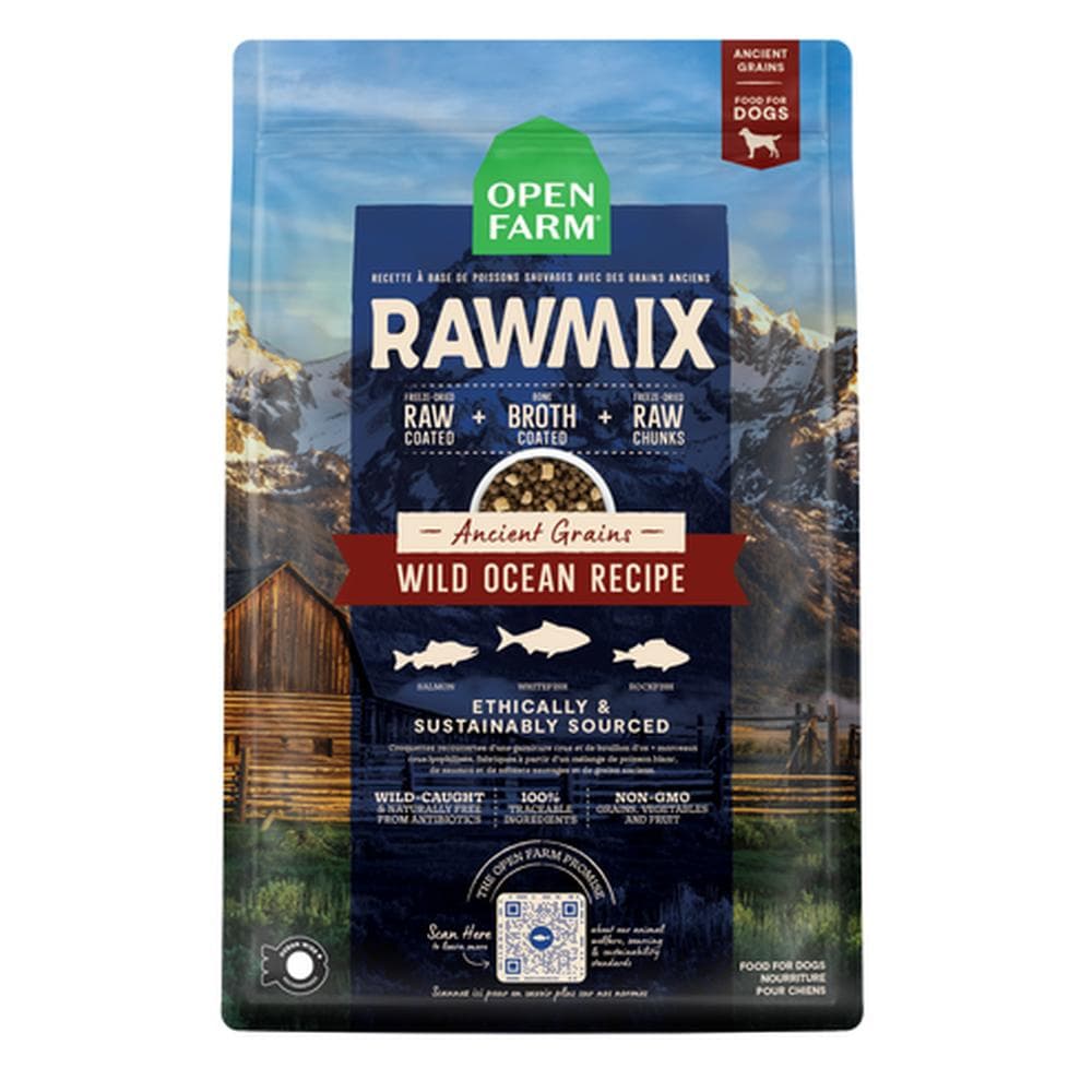 Open Farm RawMix Ancient Grains Wild Ocean Recipe Dry Dog Food - 3.5lb