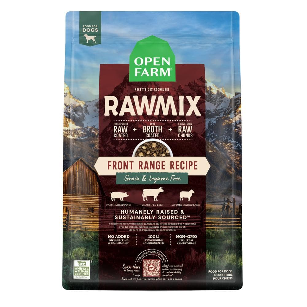Open Farm Dog Dry GF RawMix Front Range - 20lb