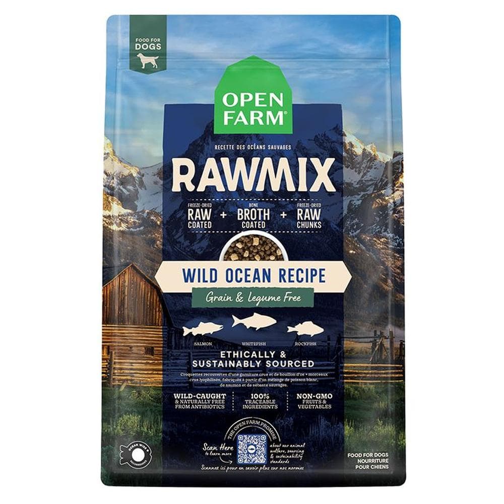 Open Farm Dog Dry GF RawMix Wild Ocean - 20lb