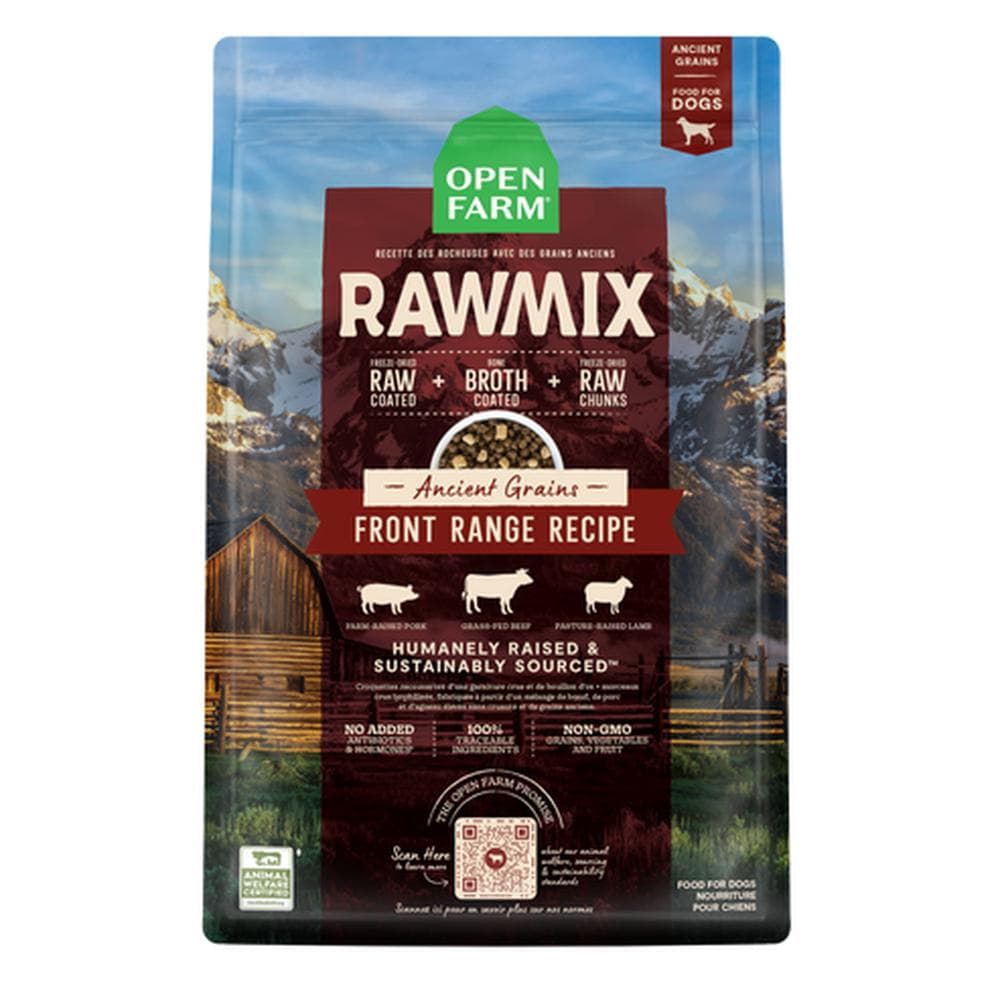 Open Farm Dog Dry Ancient Grain RawMix Front Range - 20lb