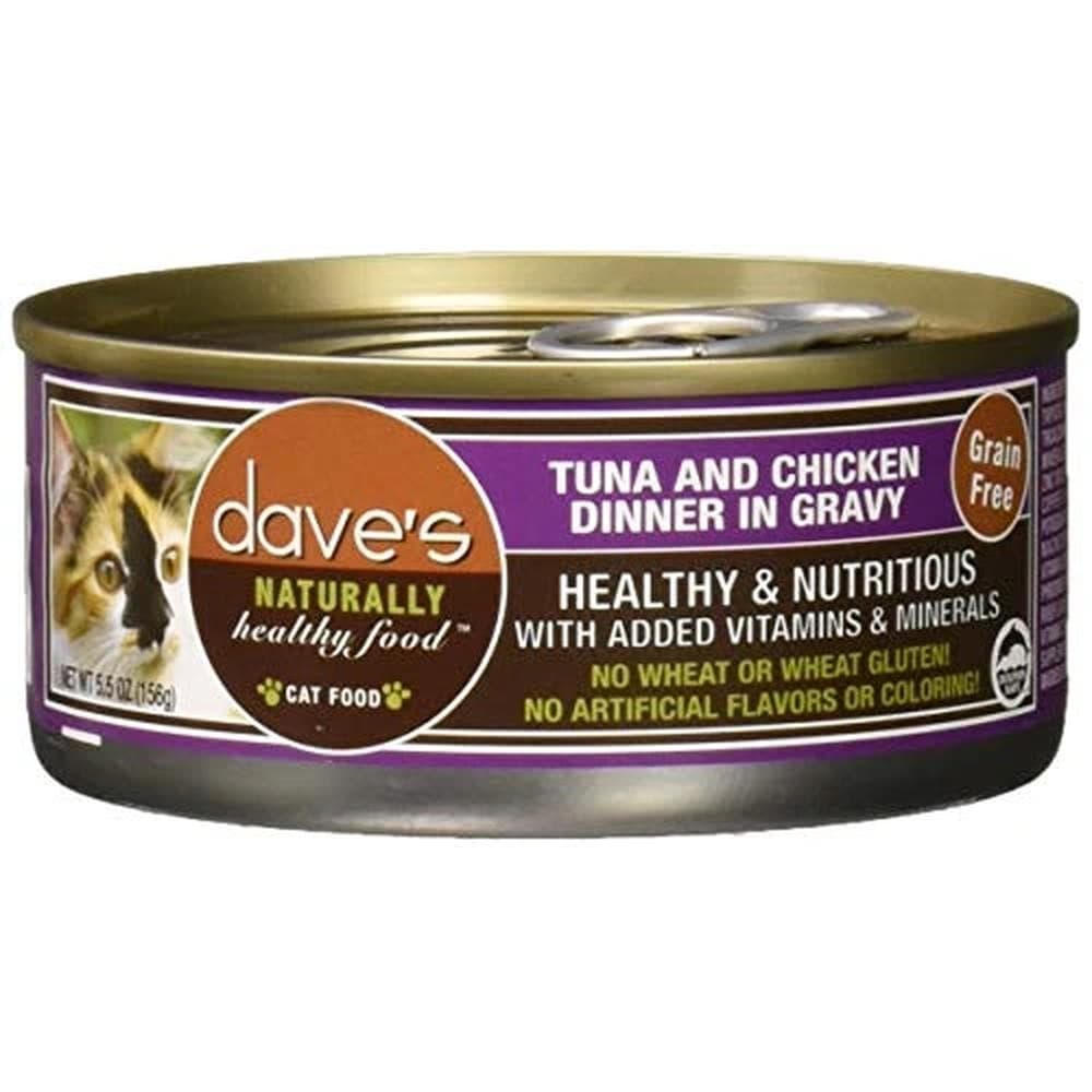 Dave's GF Cat Tuna & Chicken - 5.5oz