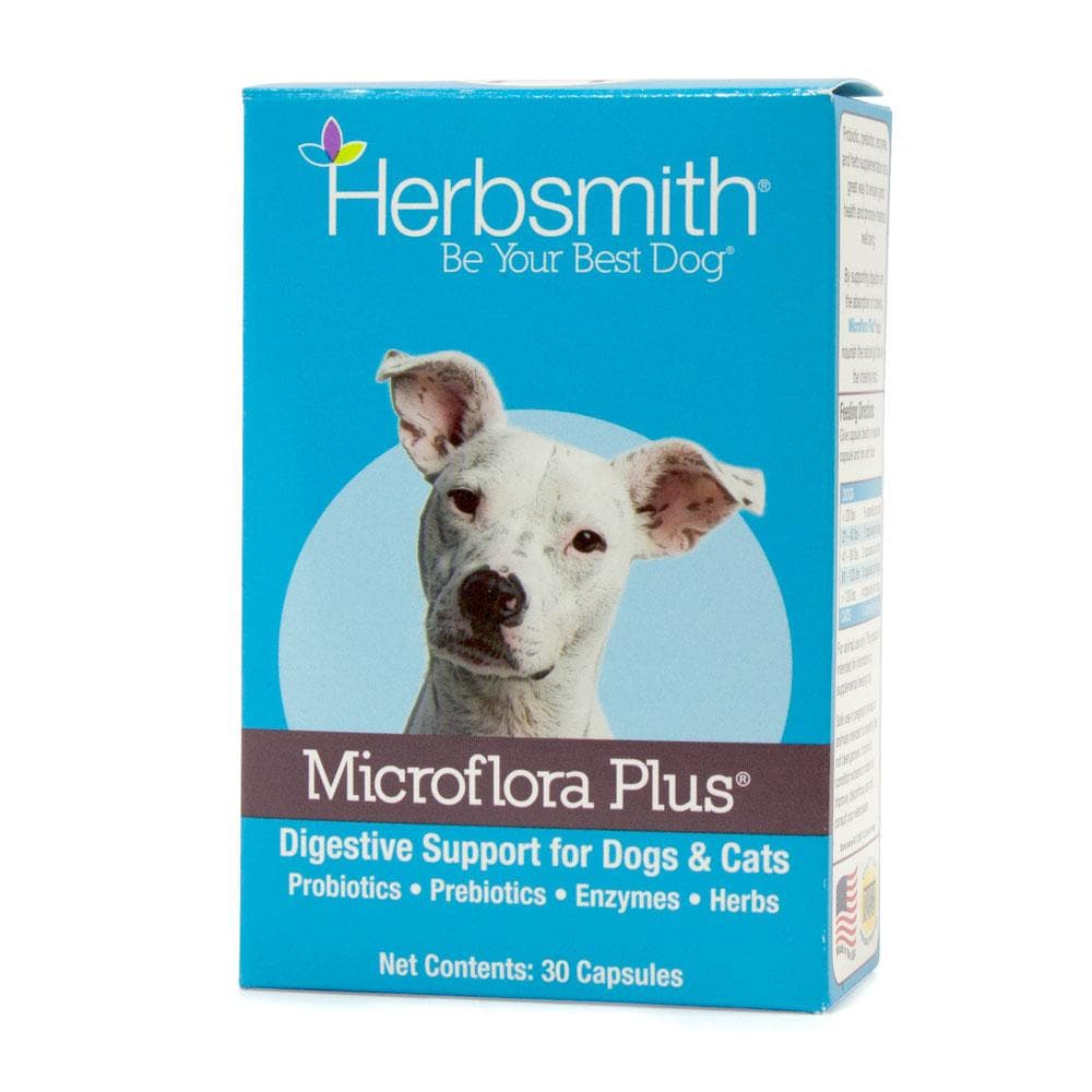 Microflora Plus - Digestive Aid for Dogs & Cats, 120 Count Blister