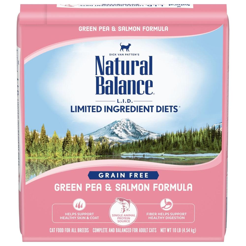 Natural Balance LID Salmon & Green Pea Cat - 5lb