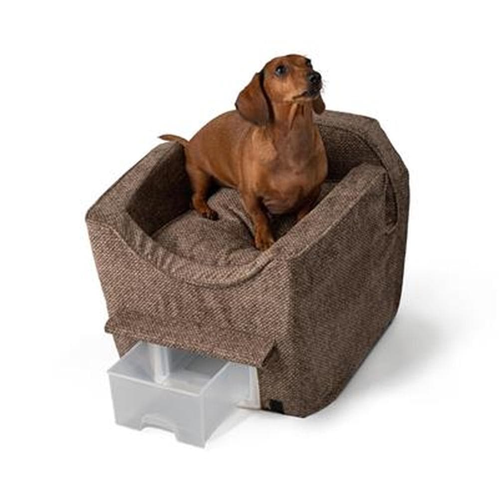 Snoozer Luxury Lookout I Dog Car Seat - Show Dog Collection Medium, Palmer Dove - 1 Count