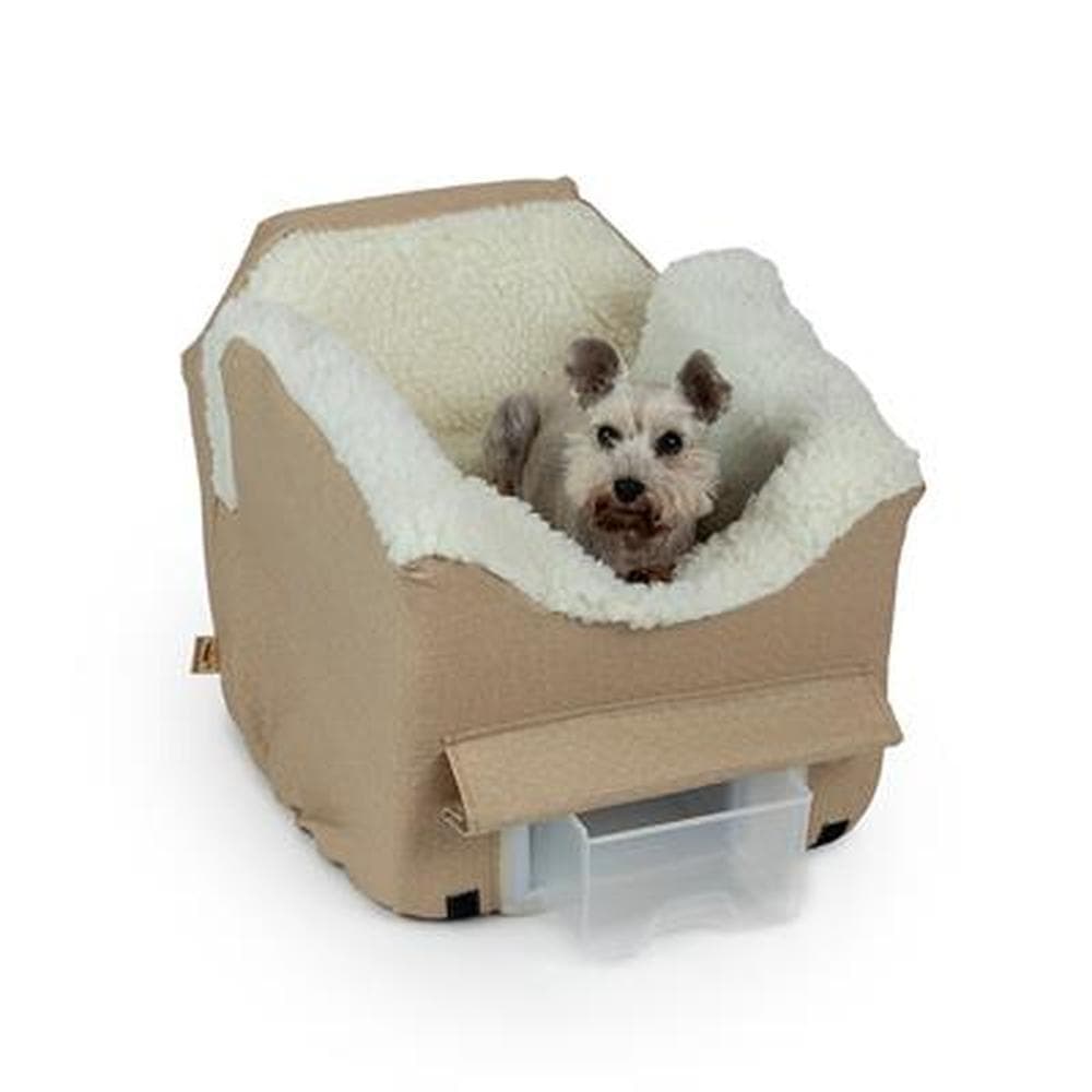 Snoozer Lookout II Dog Car Seat - With Storage Drawer Medium, Birch Diamond - 1 Count