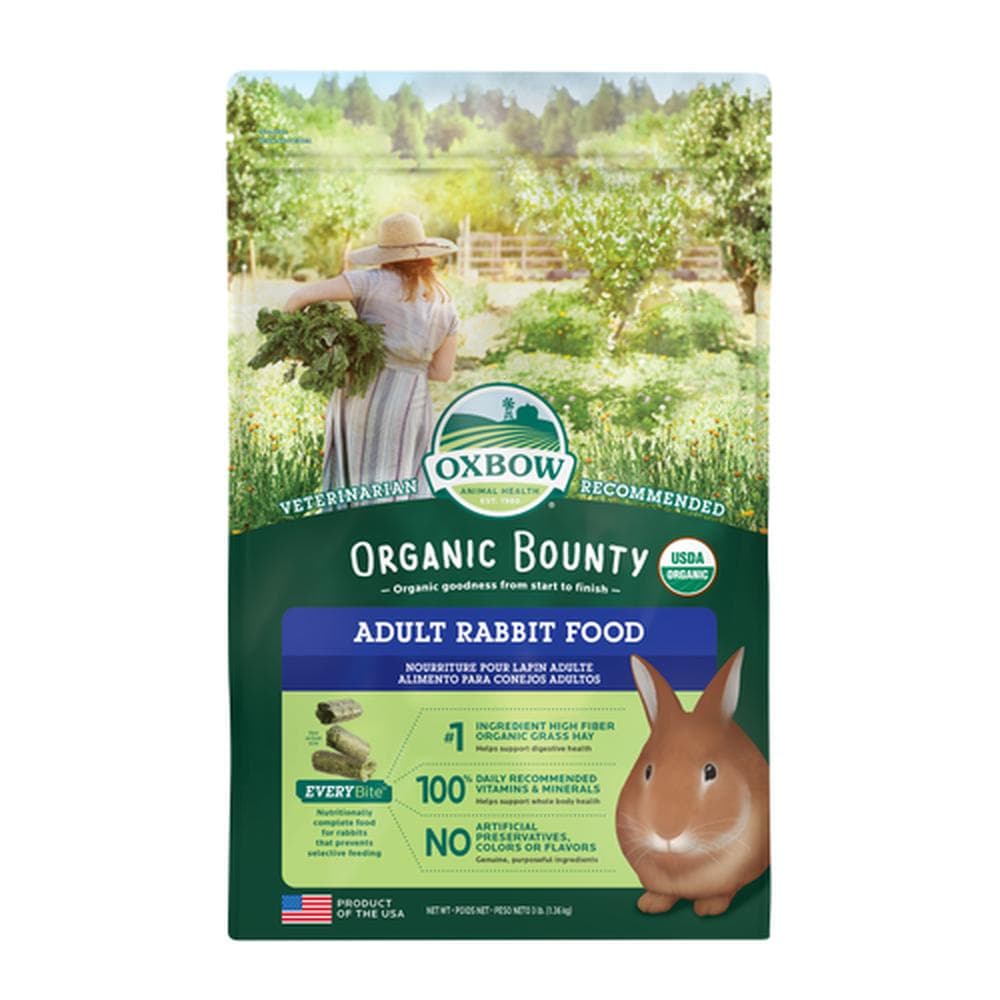 Oxbow Food Organic Bounty Rabbit Food - 3lb