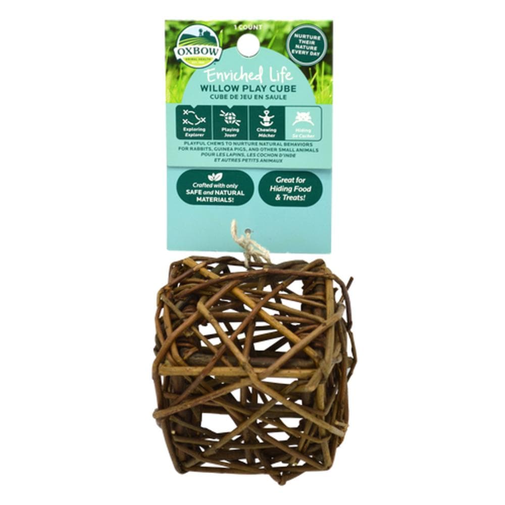 Oxbow Enriched Life Willow Play Cube - 1 Count
