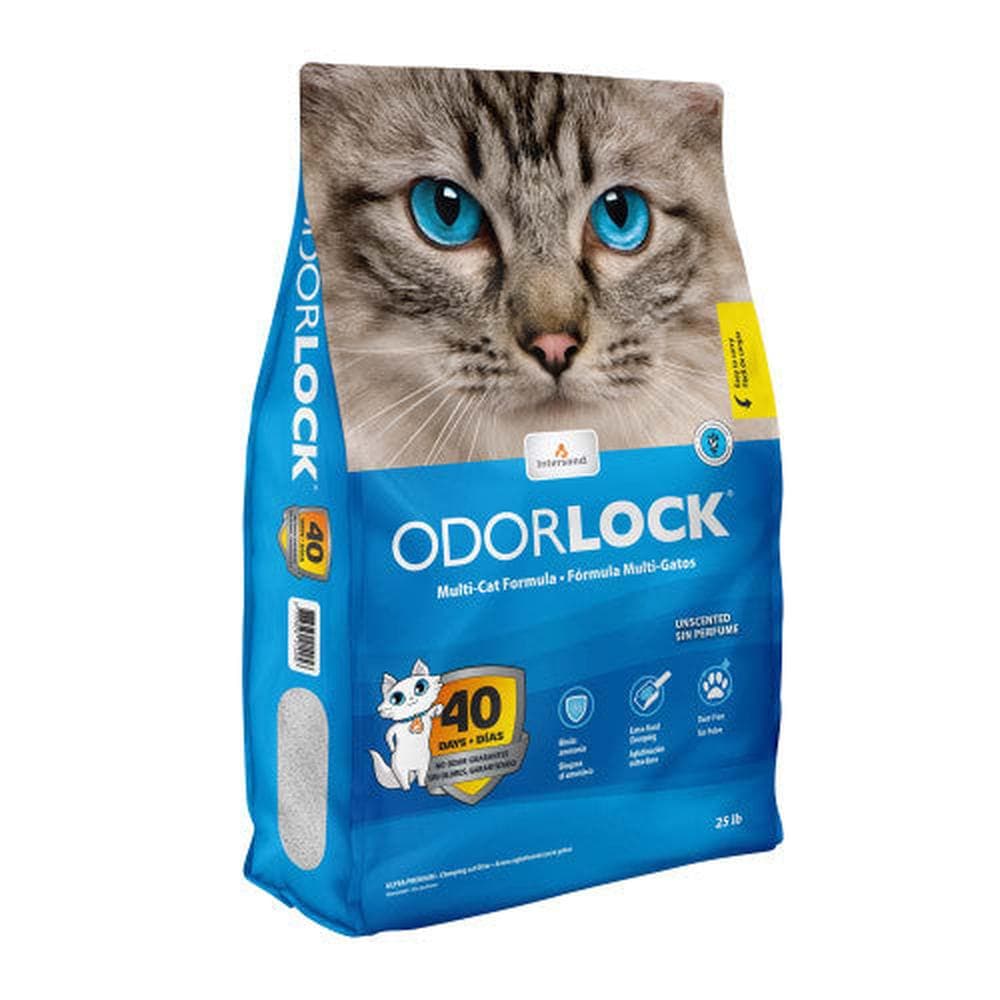 Intersand Odorlock Unscented Cat Litter - 25lb