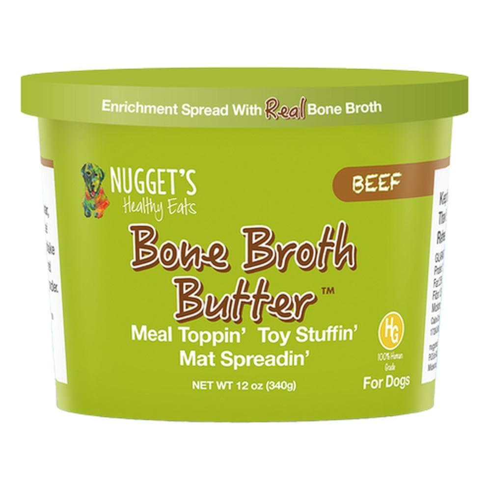 Nuggets Frozen Bone Broth Butter Beef - 12oz