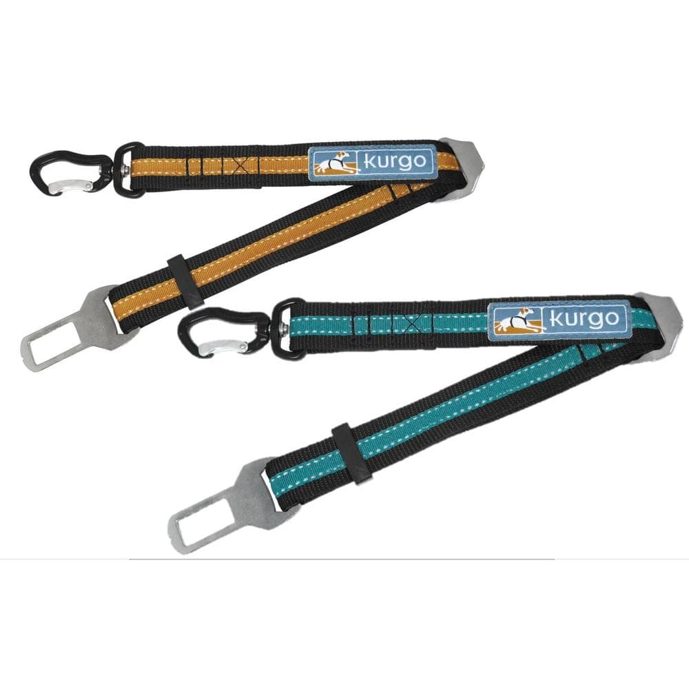 Direct to Seatbelt Tether - SWIVEL Black/Blue - 1 Count