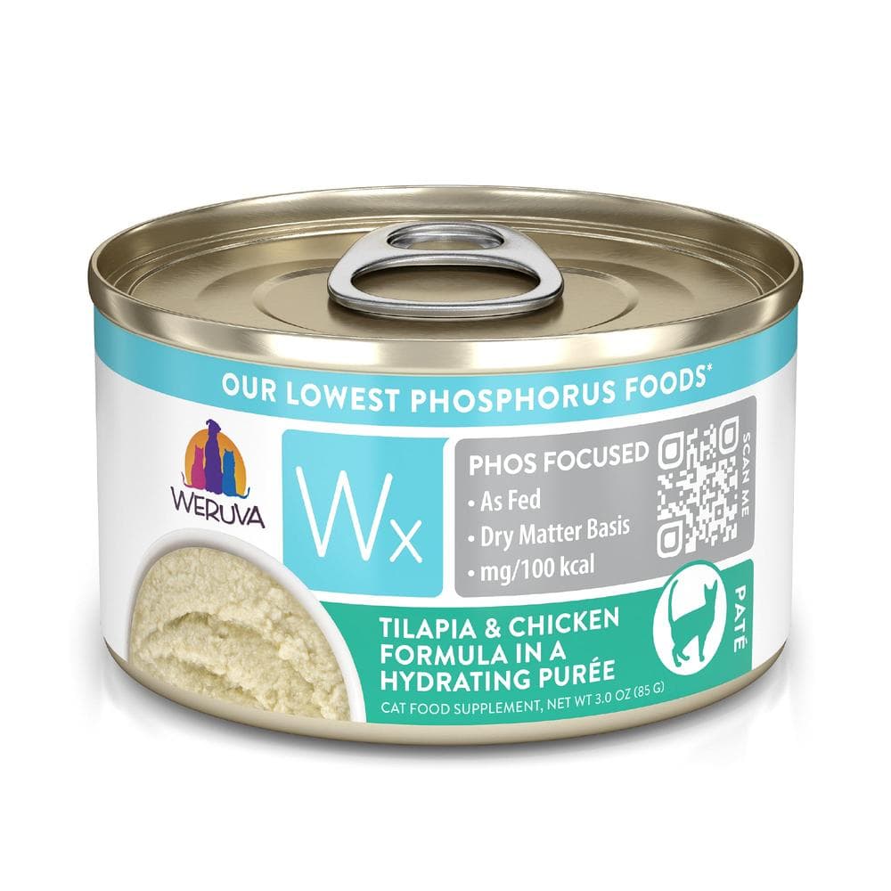 Weruva WX Phos Tilapia & Chicken Puree - 3oz