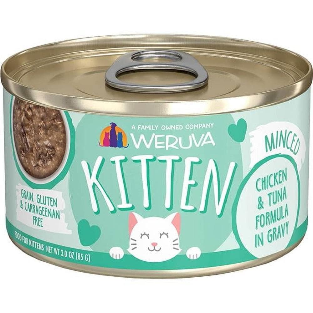 Weruva Kitten Can Chicken and Tuna in Gravy - 3oz