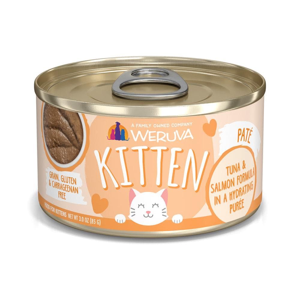 Weruva Kitten Can Tuna and Salmon Puree - 3oz