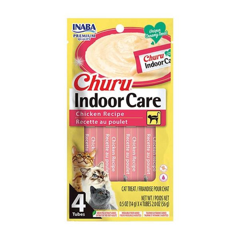 Ciao Churu Purees Indoor Care Chicken 2oz - 4 Pack