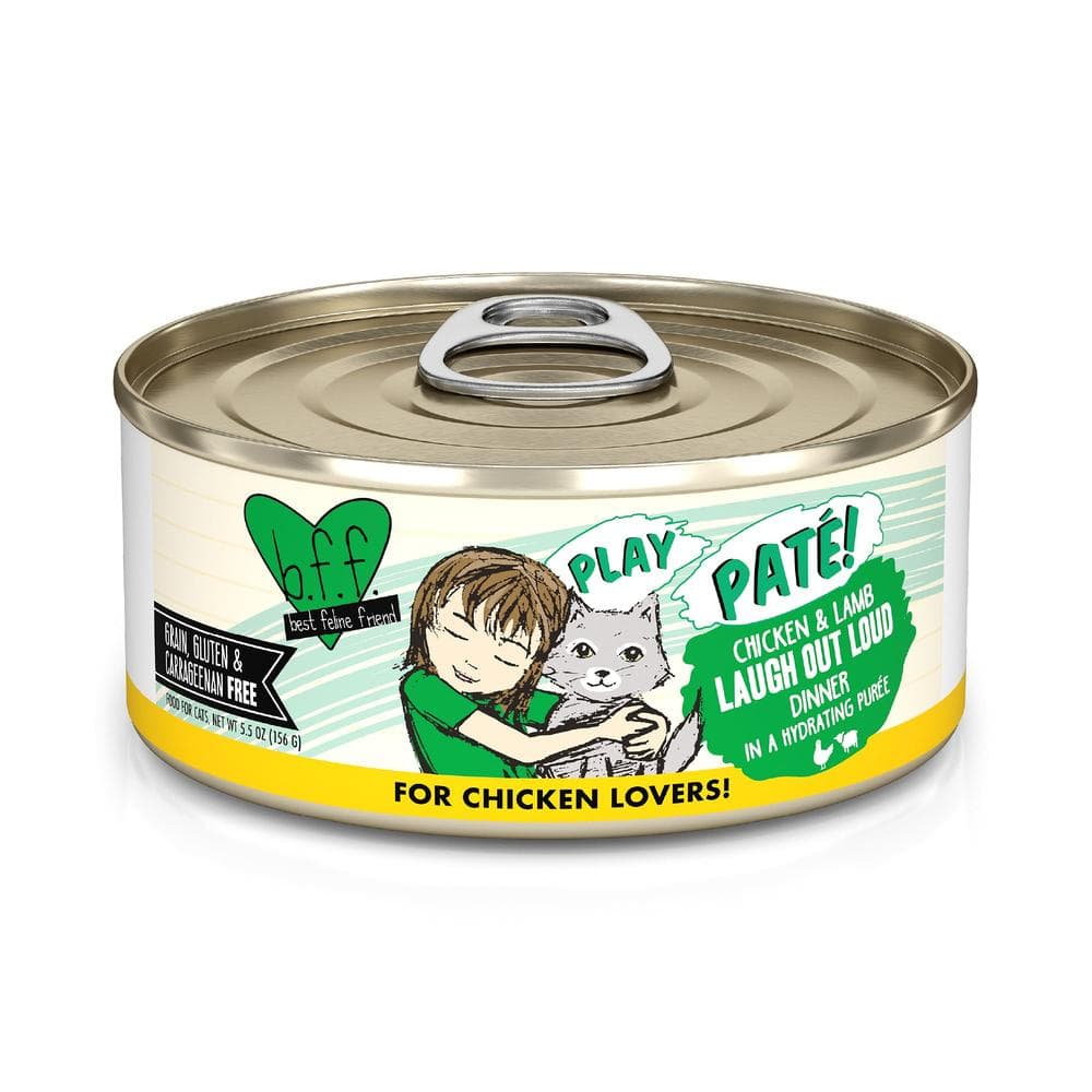 Weruva Cat BFF Play Can GF Chicken & Lamb Laugh Out Loud - 5.5oz