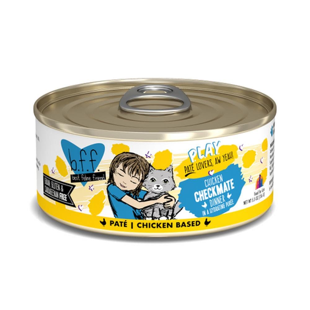 Weruva Cat BFF Play Can GF Chicken Check Mate - 5.5oz