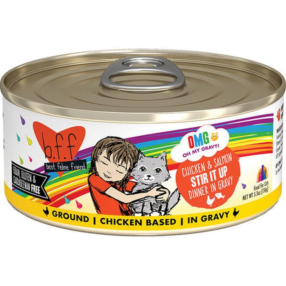 Weruva BFF OMG Chicken & Salmon Stir It Up - 5.5oz