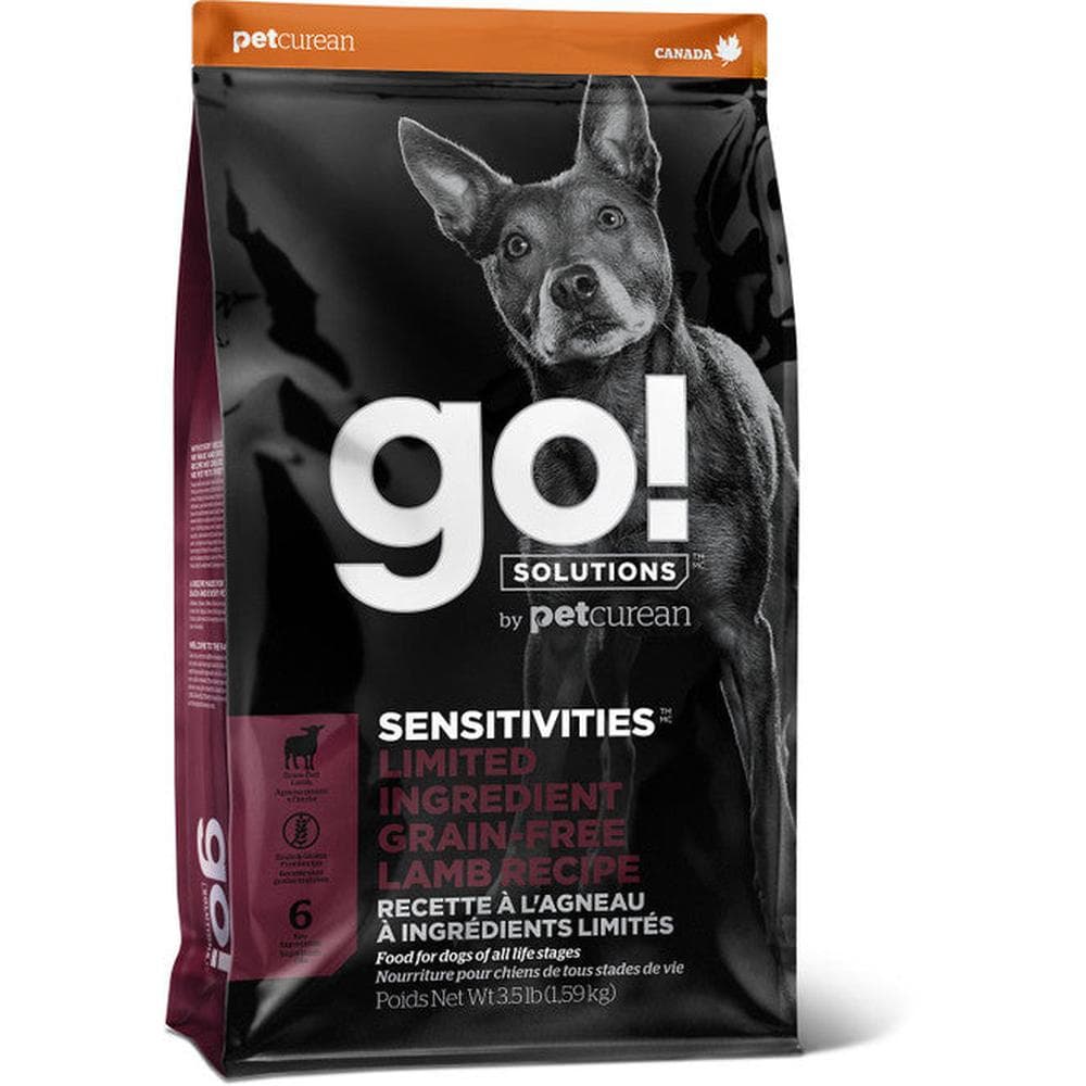 Petcurean Go! Sensitivities LID GF Lamb - 3.5lb
