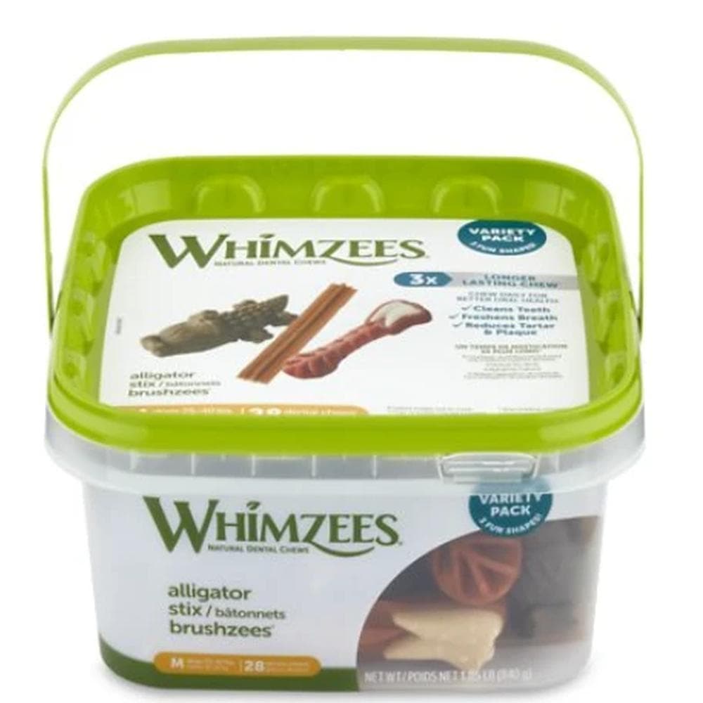 Whimzees Variety Pack Medium - 28 Count