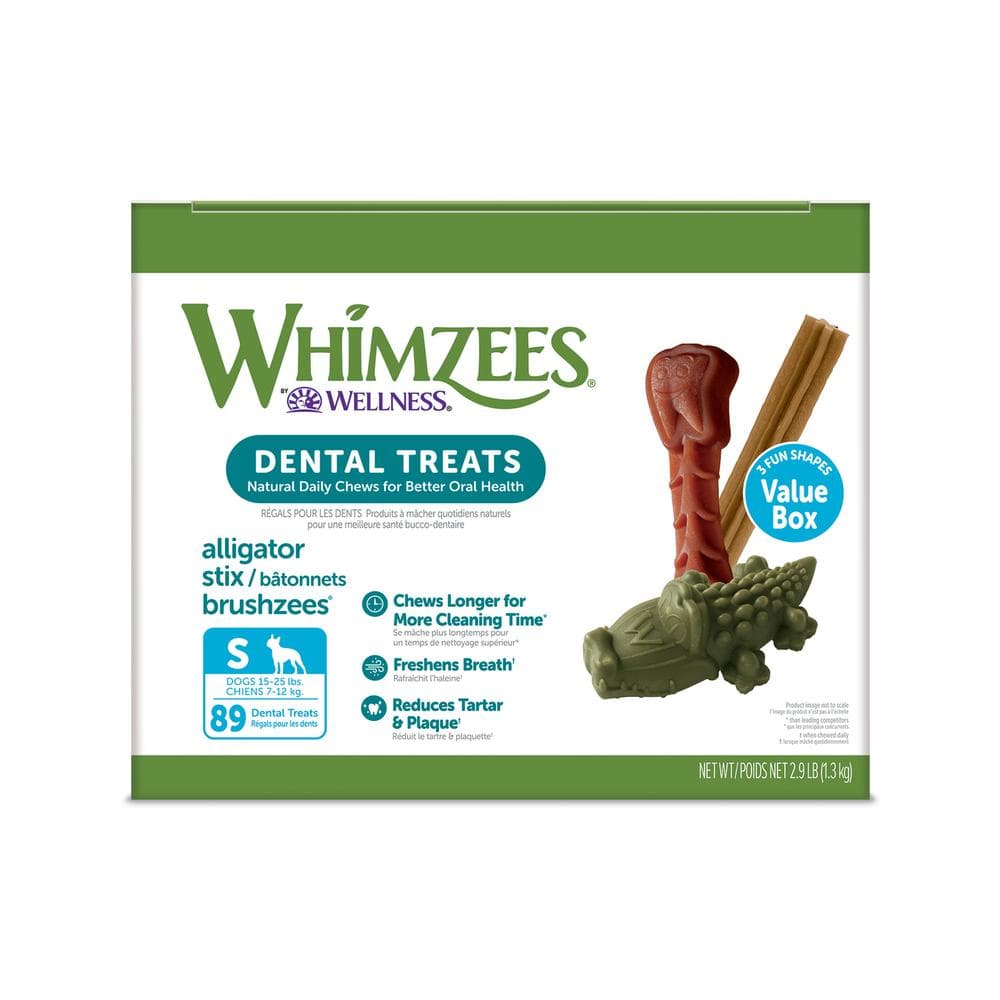 Whimzees Value Box Small - 89 Count