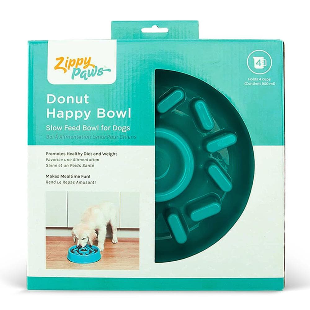 Zippy Paws Happy Bowl Donut - 1 Count