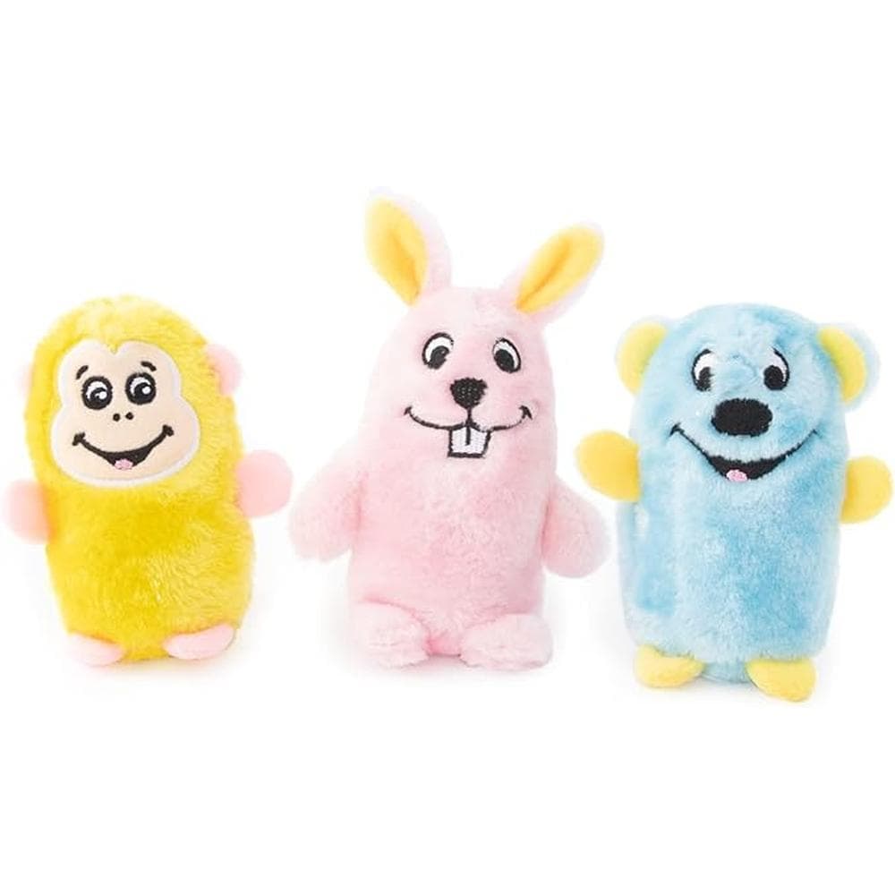Zippy Paws Squeakie Buddies - 3 Pack