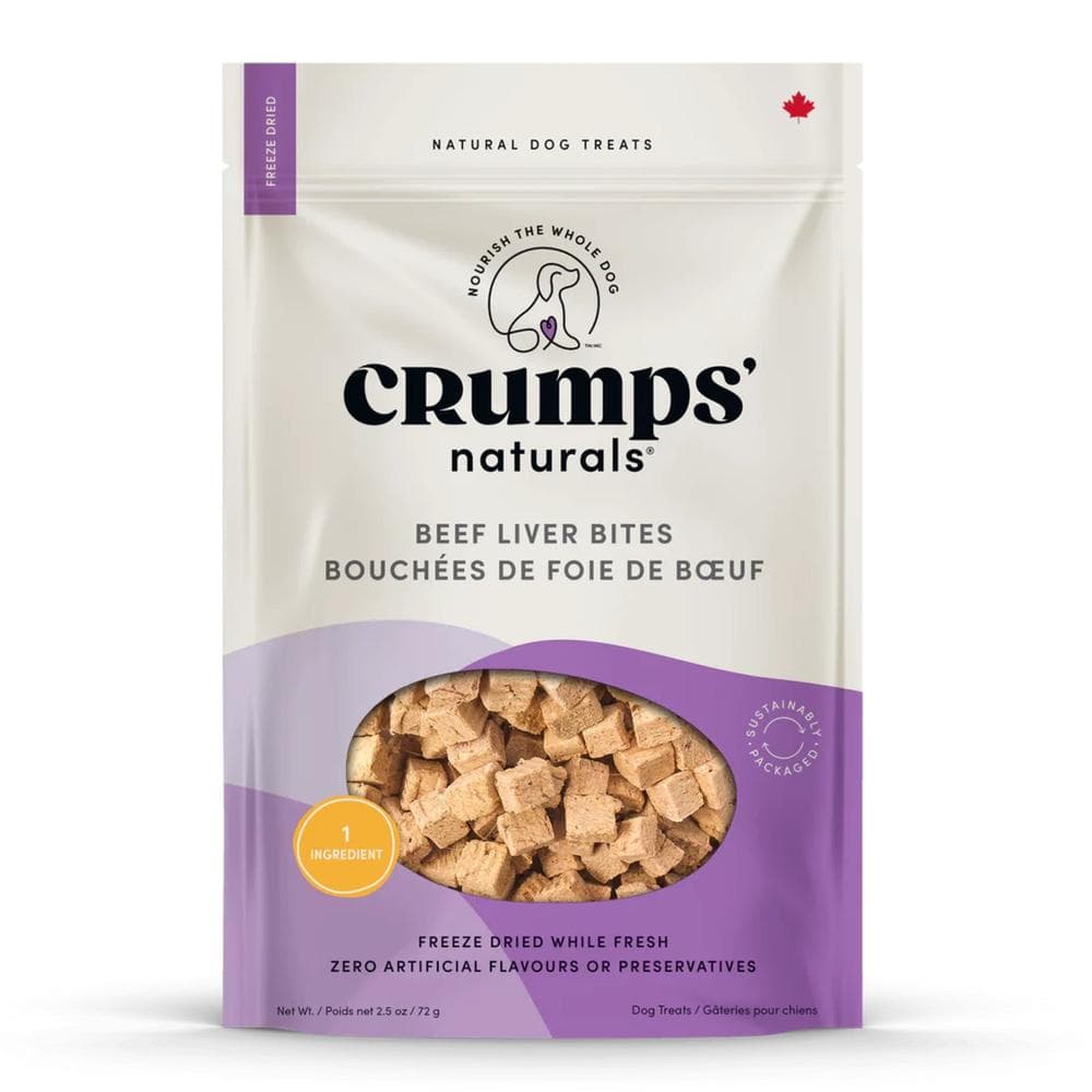 Crumps Freeze Dried Beef Liver Bites - 2.5oz