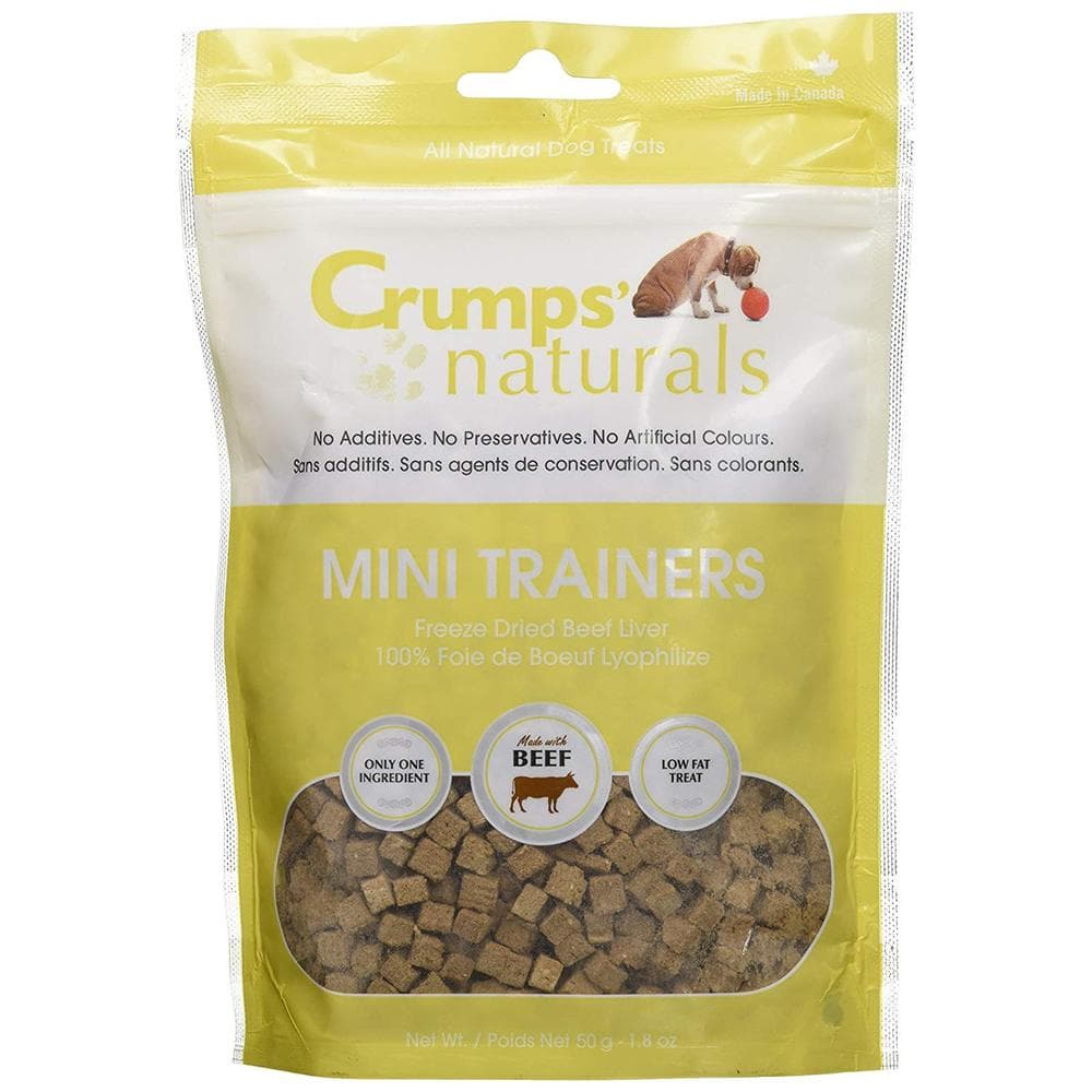 Crumps Mini Trainers Freeze Dried Beef Liver - 1.9oz