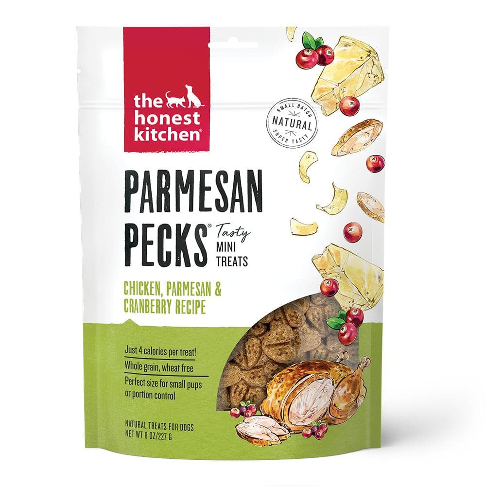 The Honest Kitchen Cookies Parmesan Pecks Chicken & Cranberry - 8oz