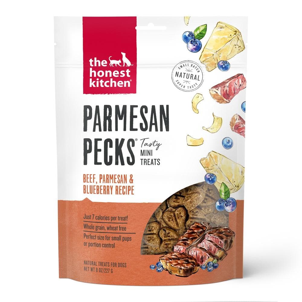 The Honest Kitchen Cookies Parmesan Pecks Beef & Blueberry - 8oz