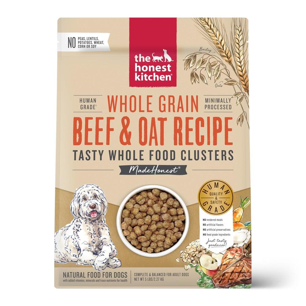The Honest Kitchen Clusters Whole Grain Beef - 5lb