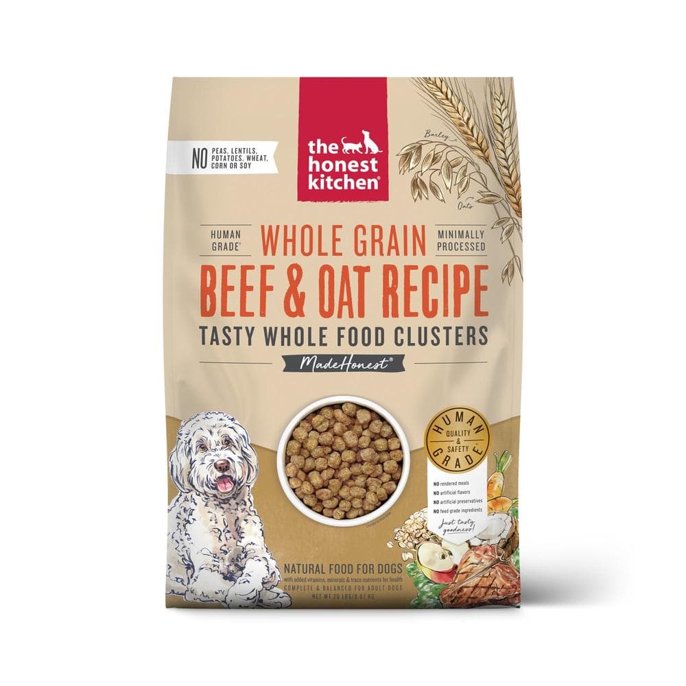 The Honest Kitchen Clusters Whole Grain Beef - 20lb